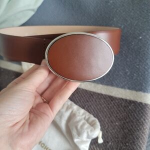 DEHANCHE flint belt in camel